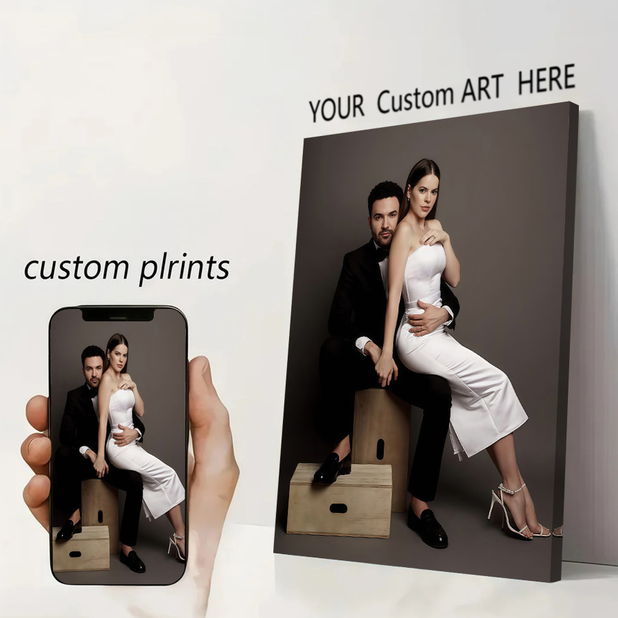 Custom Print Canvas Poster Ani - Home And Textiles Today ulasan dan harga