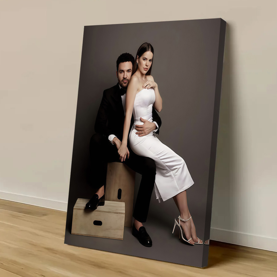 Custom Print Canvas Poster Ani - Home And Textiles Today ulasan dan harga