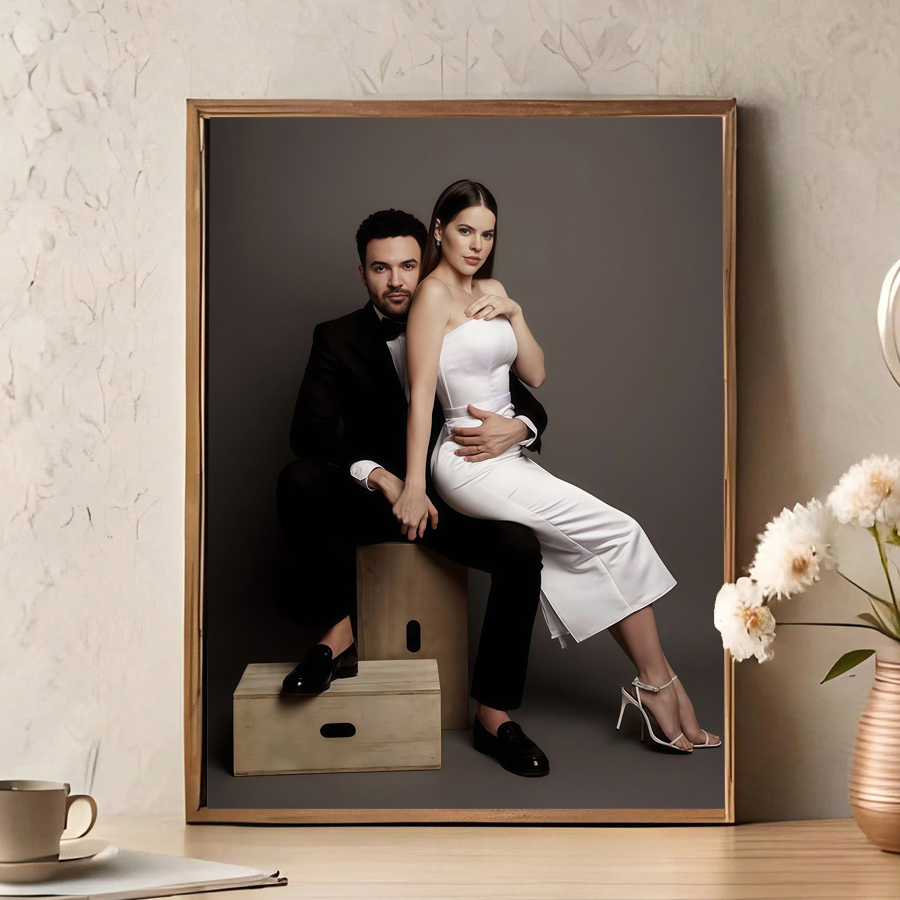 Custom Print Canvas Poster Ani - Home And Textiles Today ulasan dan harga