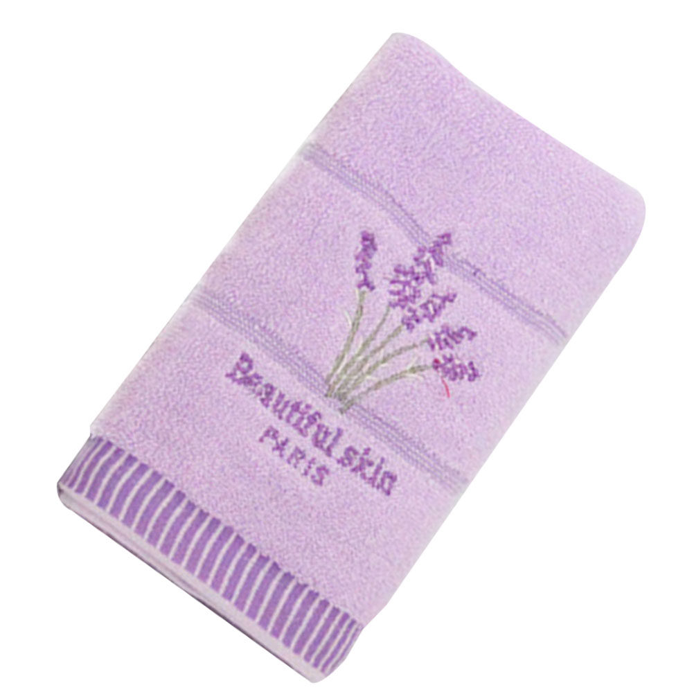 Lavender Cotton Towels Violet  - Home Textiles Towel Set ulasan dan harga