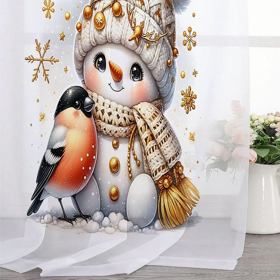 2PCS Digital Print Sheer Curta - Curtain Sheer Voile ulasan dan harga