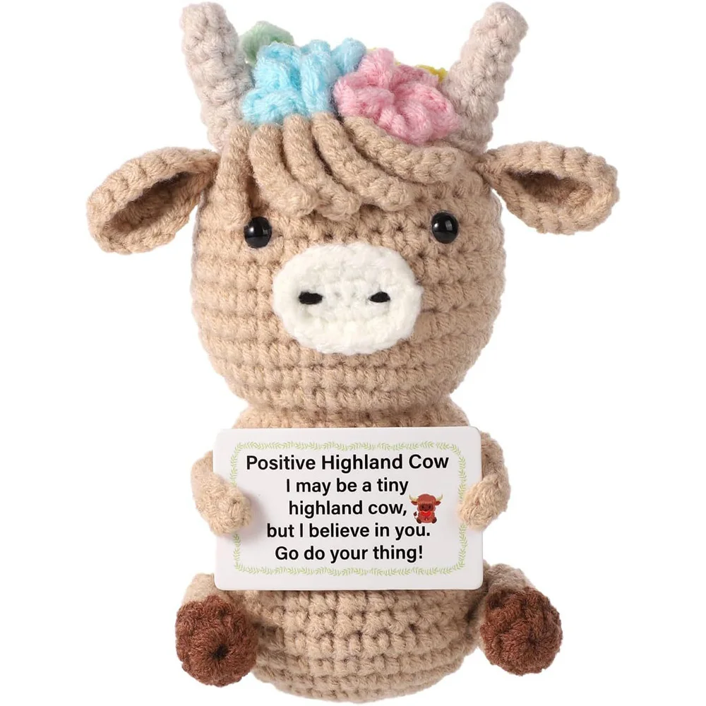 Crochet Emotional Cow Doll Dec - Home And Textiles Today ulasan dan harga