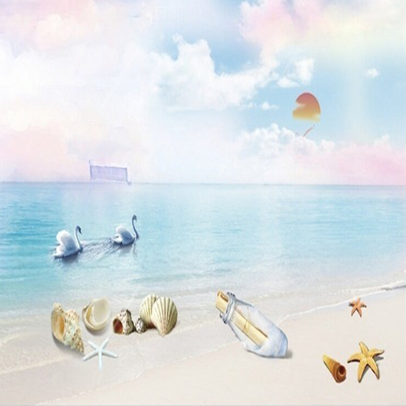 Beach shells starfish sunrise  - Sunrise Home Textiles & Apparel ulasan dan harga