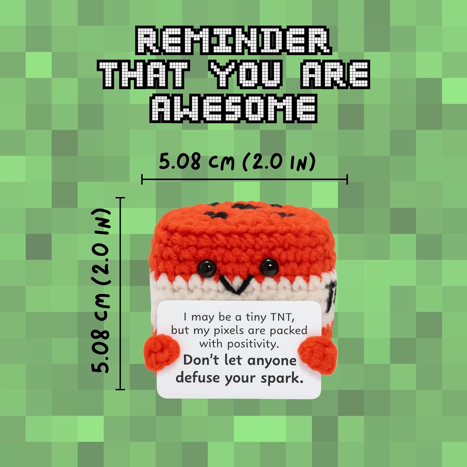 Crochet Emotional Support Smal - Home And Textiles Today ulasan dan harga