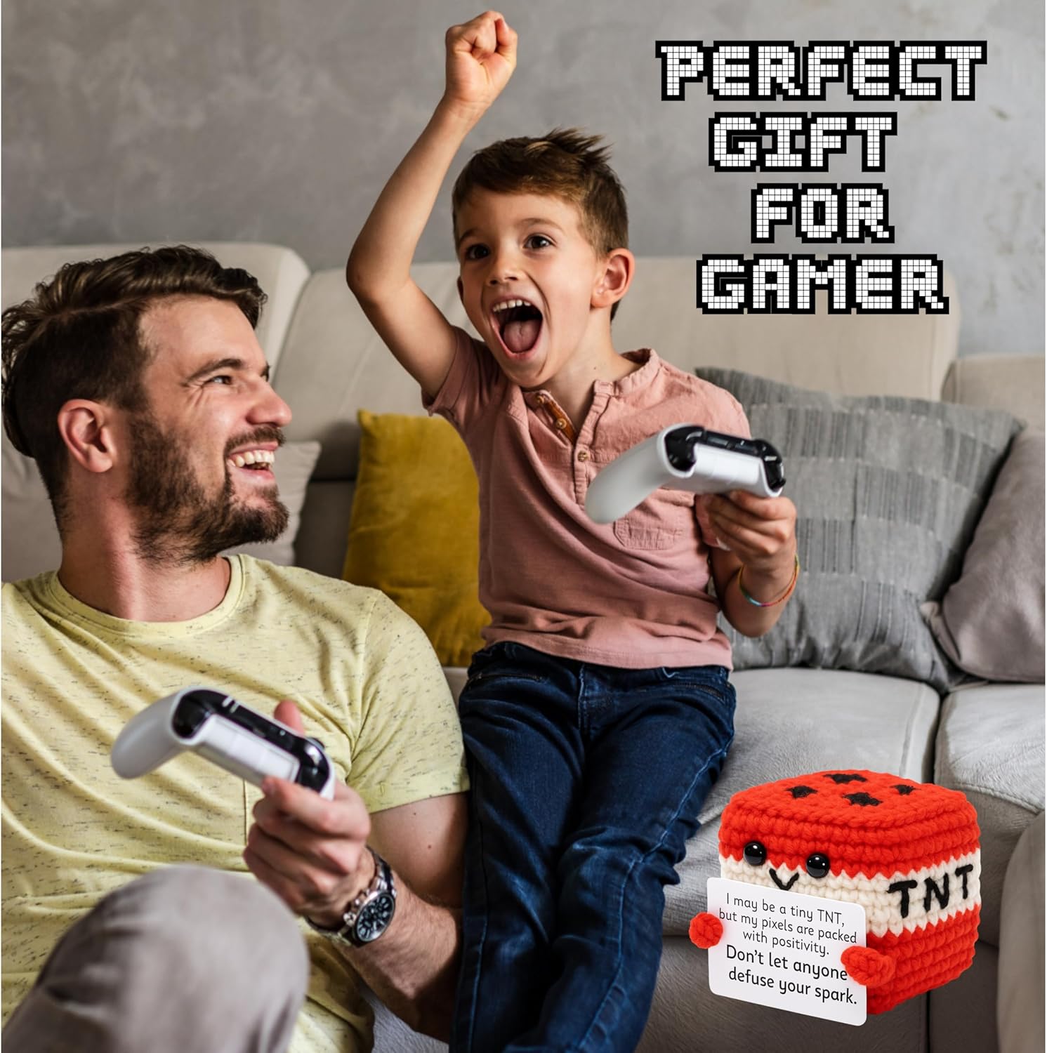 Crochet Emotional Support Smal - Home And Textiles Today ulasan dan harga