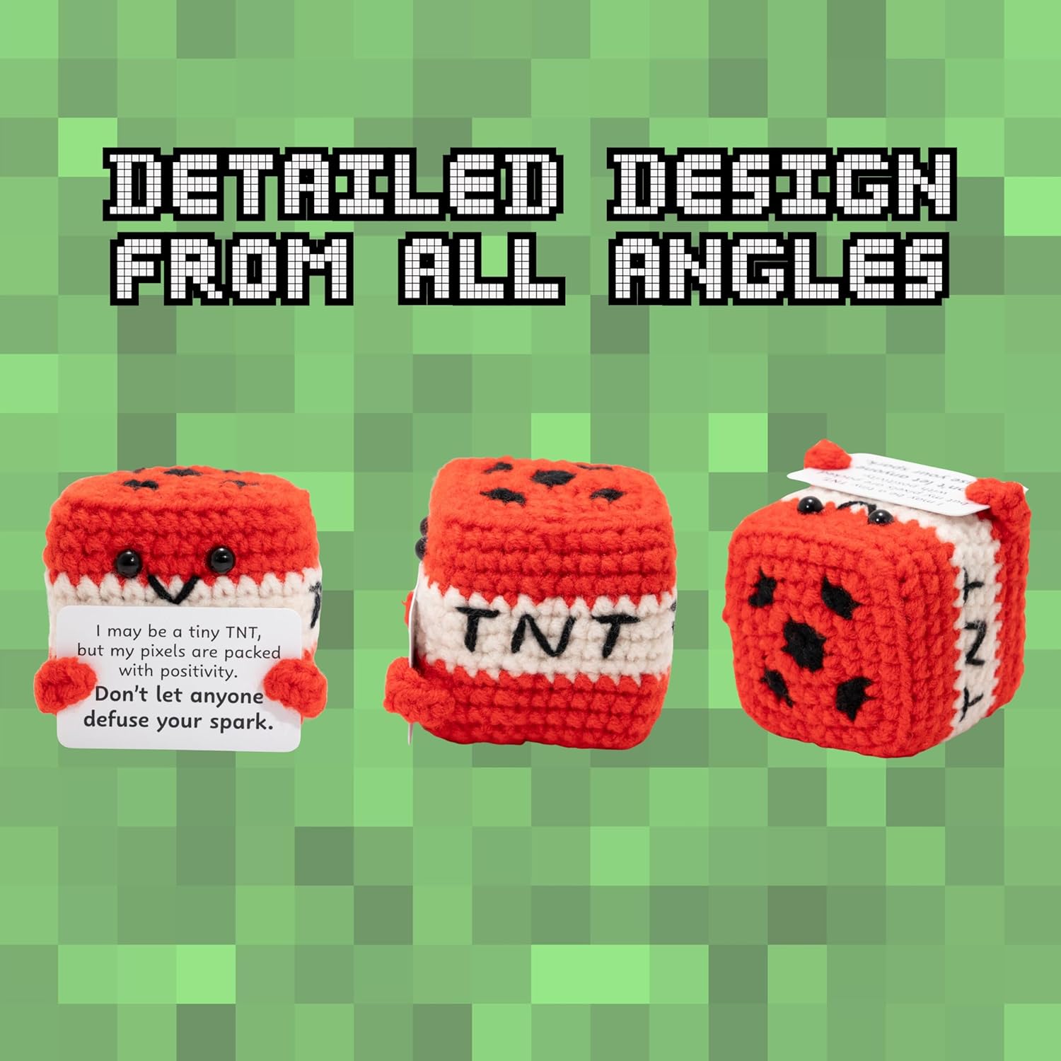 Crochet Emotional Support Smal - Home And Textiles Today ulasan dan harga