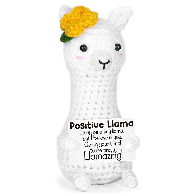 Funny Handmade Crochet Llama P - Home And Textiles Today ulasan dan harga