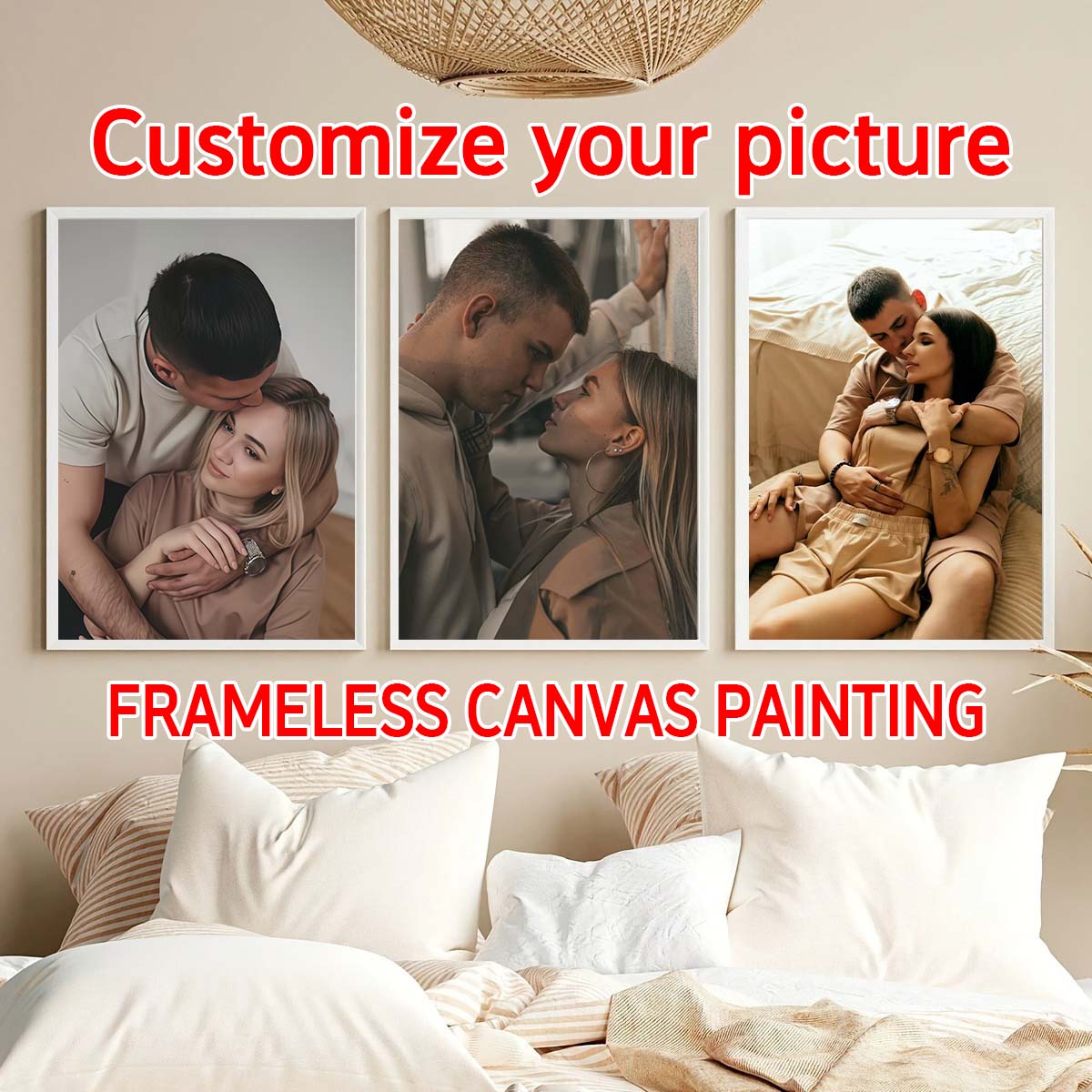 Triptych - 2D custom photo woo - Home And Textiles Today ulasan dan harga