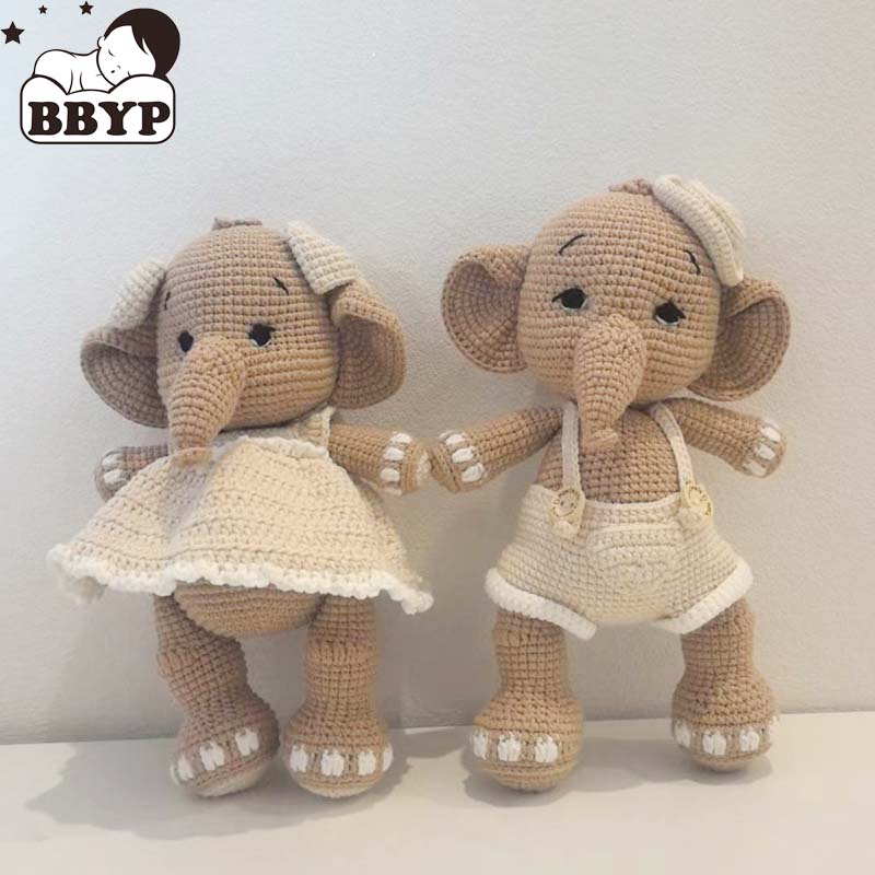 Handmade Crochet Elaphant Plus - Home And Textiles Today ulasan dan harga