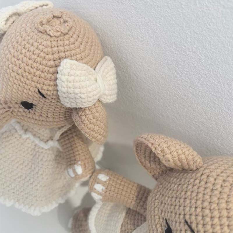 Handmade Crochet Elaphant Plus - Home And Textiles Today ulasan dan harga