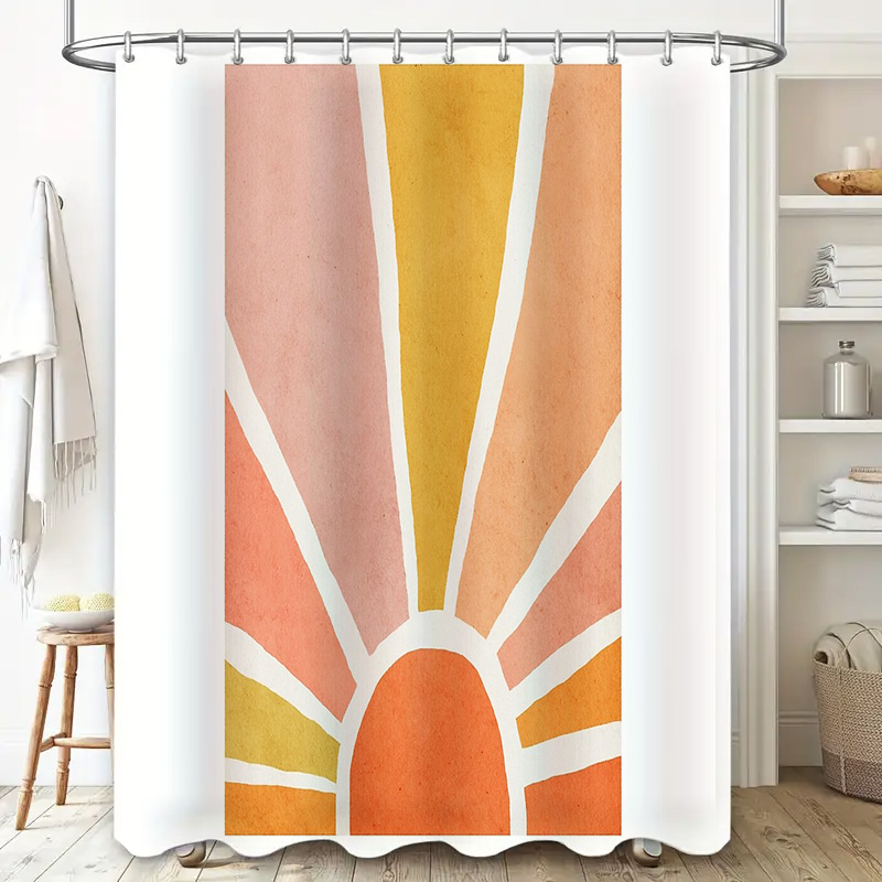 Sunrise Shower Curtain Bohemia - Sunrise Home Textiles & Apparel ulasan dan harga