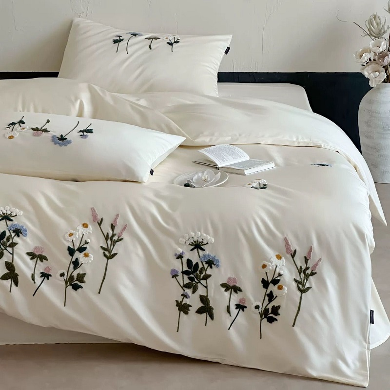 Pastoral Style 1000TC Long-sta - Home Textiles Towel Set ulasan dan harga