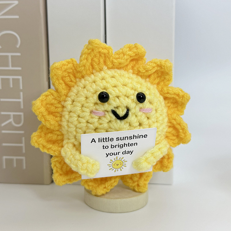Funny Positive Crochet Sunshin - Home And Textiles Today ulasan dan harga
