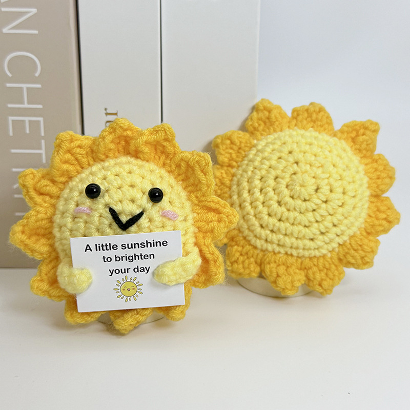 Funny Positive Crochet Sunshin - Home And Textiles Today ulasan dan harga