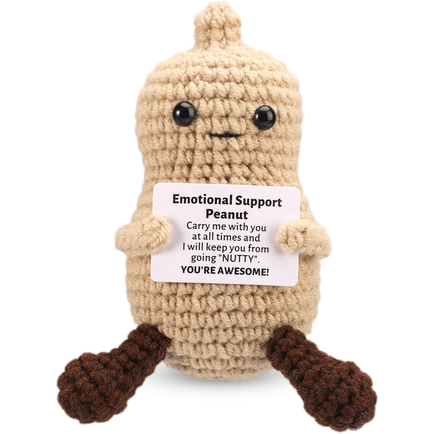 Funny Crochet Peanut Handmade  - Home And Textiles Today ulasan dan harga