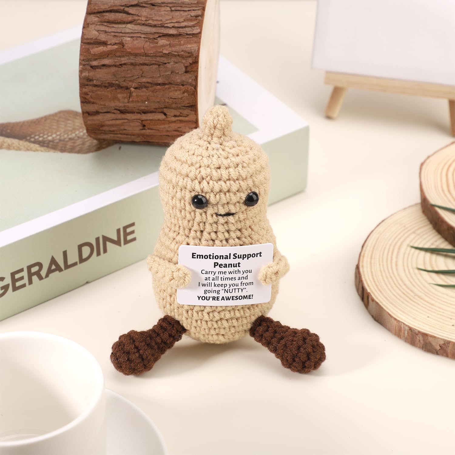 Funny Crochet Peanut Handmade  - Home And Textiles Today ulasan dan harga