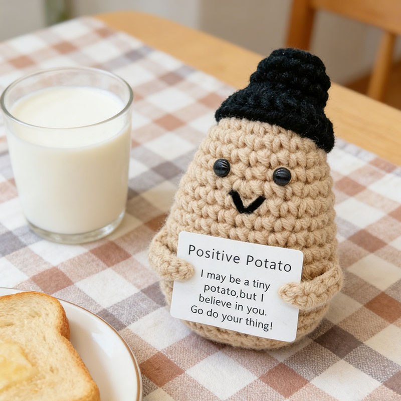 Cute Positive Potato Crochet D - Home And Textiles Today ulasan dan harga